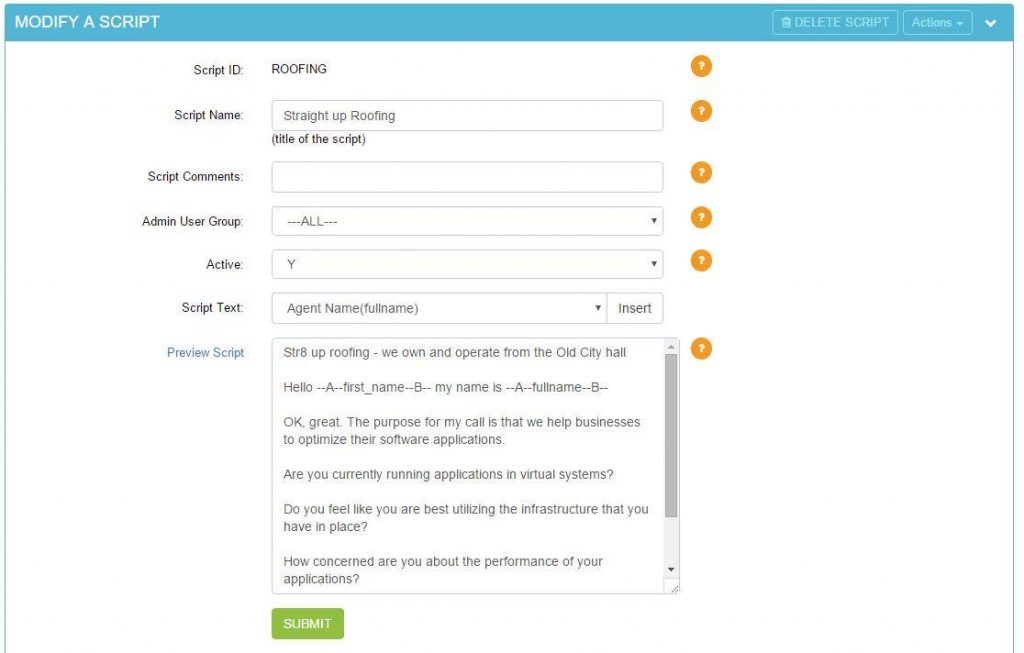 Using Call Center Scripting Software Effectively - EVS7