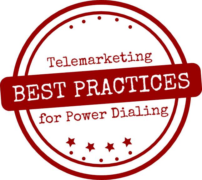 Best practices for power dialing