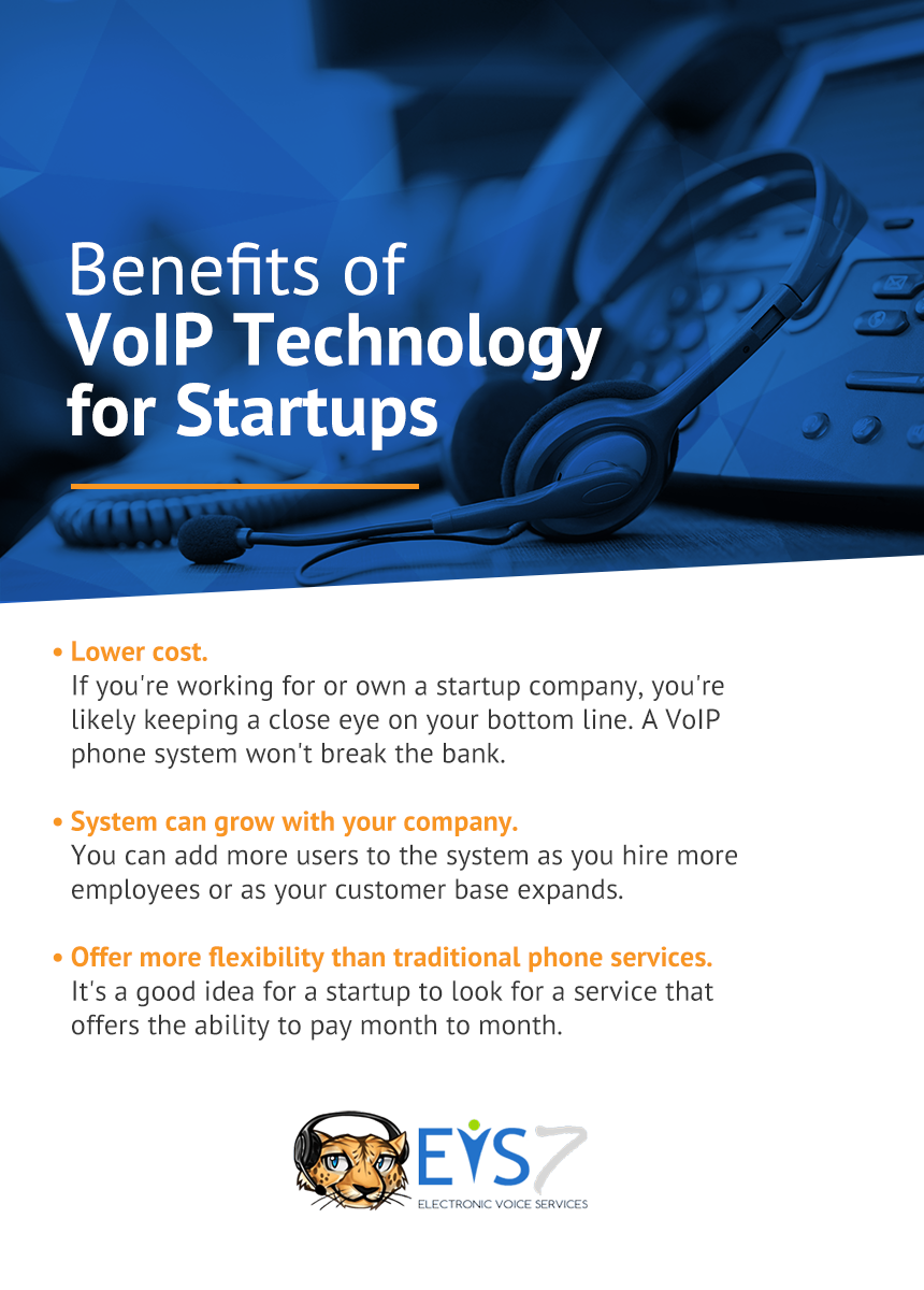 benefits of voip for startups