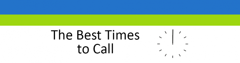 Best Times to Call