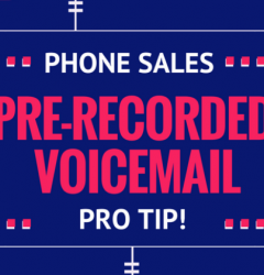 Leave a Pre-Recorded Voicemail Drop
