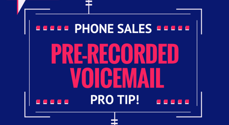Leave a Pre-Recorded Voicemail Drop