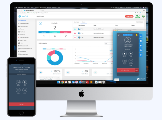 JustCall - Power Dialer