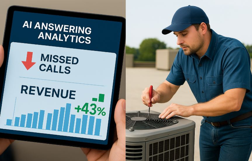 AI Receptionist Stats for HVAC